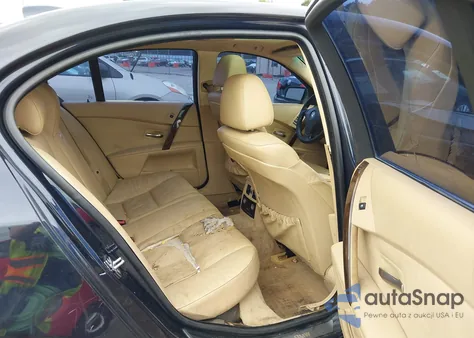 2007 BMW 530I из США, поврежденный, VIN WBANE73537CM50271